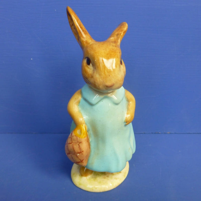 Beswick Beatrix Potter Figurine - Mrs Flopsy Bunny Gold Backstamp BP2