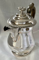 Georgian, George IV, Old Sheffield Plate Coffee Pot, circa 1820.