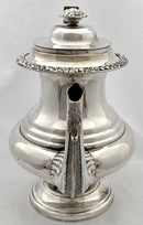 Late Georgian Old Sheffield Plate Coffee Pot. Matthew Boulton circa 1820 -1840.