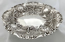 Victorian Foliate Repousse Silver Dish. London 1889, Sibray, Hall & Co 243 grams.