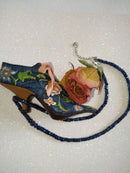 New Sapphire (Rnd) Adjustable Necklace (Size 18 with 2 inch Extender) in Sterling Silver with Lobster Lock 100.00 Ct.