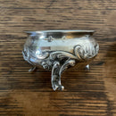 Pair of 19thc French silver salts