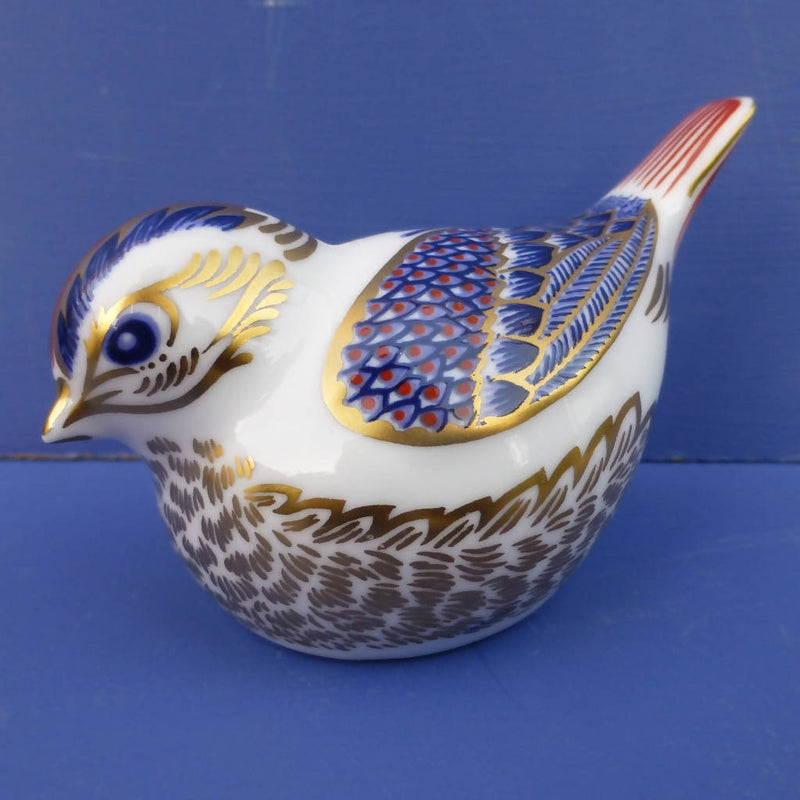 Royal Crown Derby Paperweight - Goldcrest