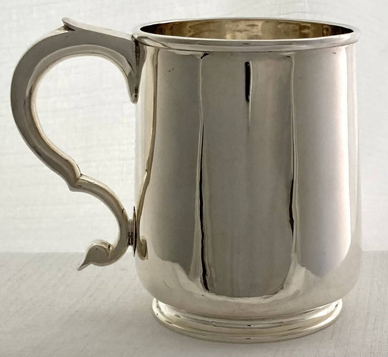 Georgian, George I, Britannia Silver Mug. London 1718. 7 troy ounces.