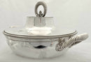 French First Empire Silver Entree Dish, Liner & Cover. Odiot of Paris. 52.5 troy ounces.