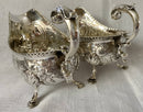Georgian, George III, Pair of Silver Sauce Boats. London 1764 William Skeen. 13.7 troy ounces.