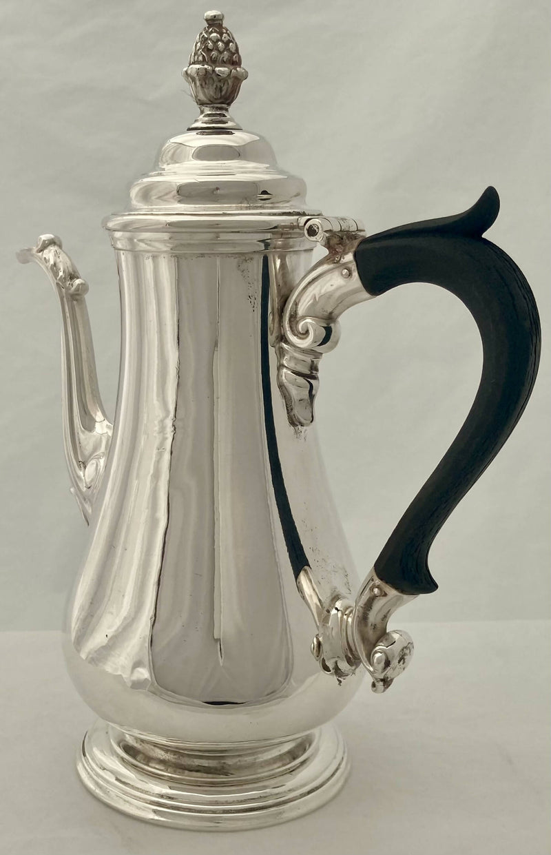 Georgian, George III, Old Sheffield Plate, Coffee Pot, circa 1760 - 1780.