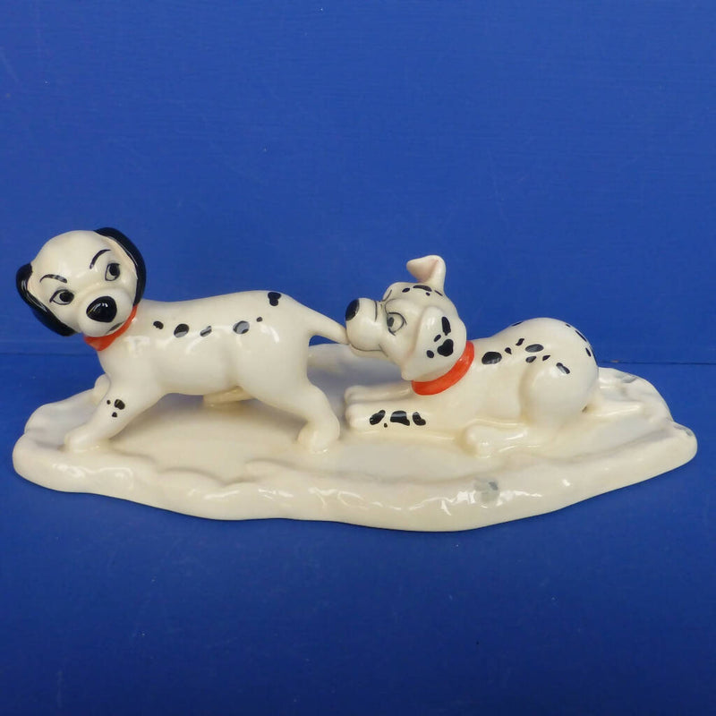 Royal Doulton 101 Dalmations - Lucky and Freckles on Ice DM10