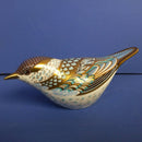 Royal Crown Derby Paperweight - Blackcap Warbler