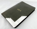Art Deco Silver Mounted Morocco Leather Blotting Folder. London 1928 Asprey & Co. Ltd.