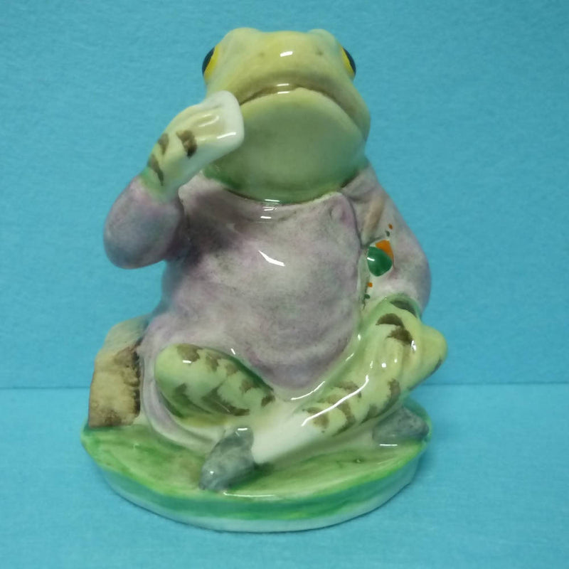 A Boxed Royal Albert Beatrix Potter Figurine Jeremy Fisher in Excellent Condition