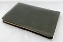 Art Deco Silver Mounted Morocco Leather Blotting Folder. London 1928 Asprey & Co. Ltd.