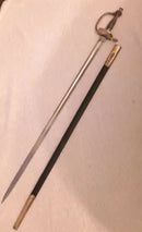 A Napoleonic Period Prussian Infantry Officers Sword .