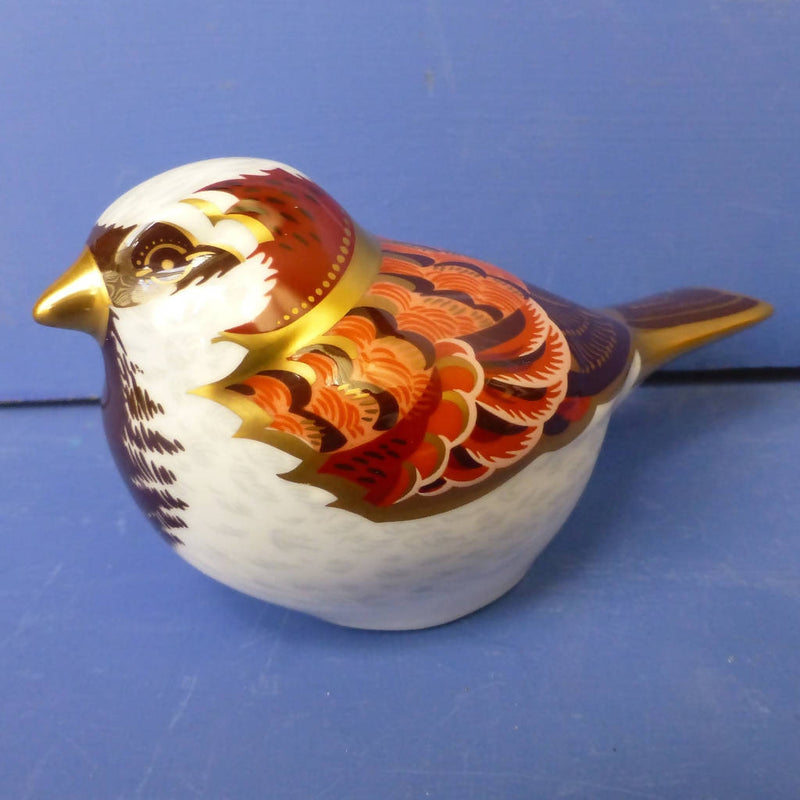 Royal Crown Derby Paperweight - House Sparrow