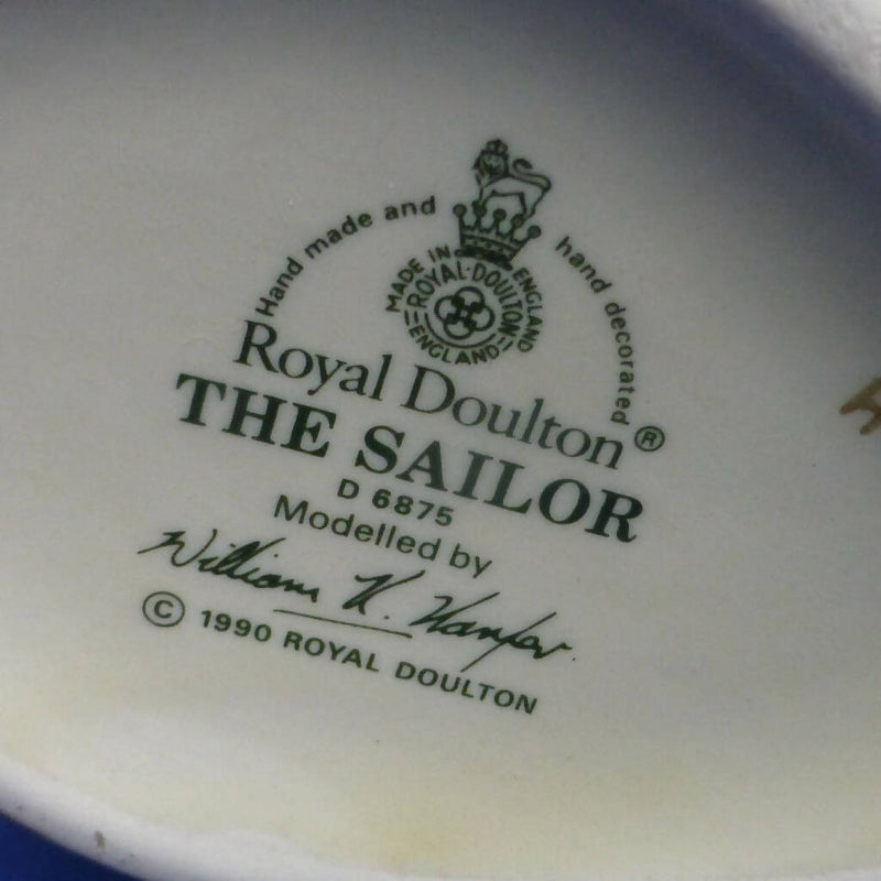 Royal Doulton Small Character Jug - The Sailor D6984