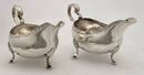 Georgian, George III, Pair of Silver Sauce Boats. London 1767. 11.6 troy ounces.