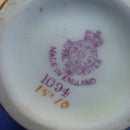 Royal Worcester Roses Flat Backed Jug Signed By Millie Hunt C1933