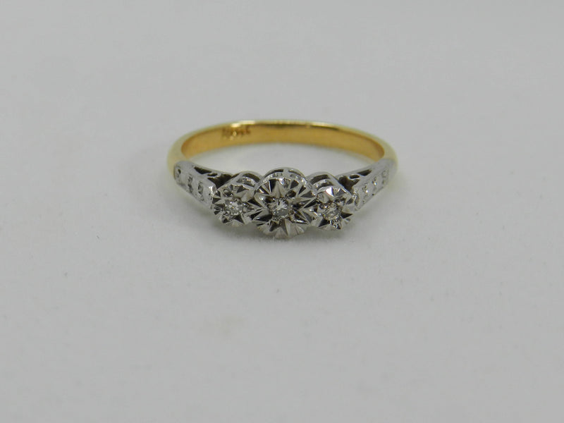 Diamond three stone Ring