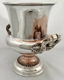 Late Georgian Old Sheffield Plate Campana Form Wine Cooler, circa 1820 - 1840.