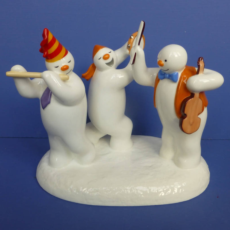 Coalport Limited Edition Snowman Figurine - All Together Now (Boxed)