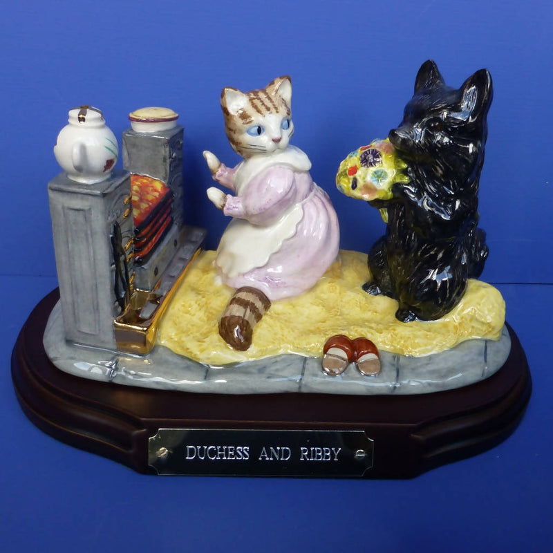 Beswick Limited Edition Beatrix Potter Figurine Duchess and Ribby (Boxed)