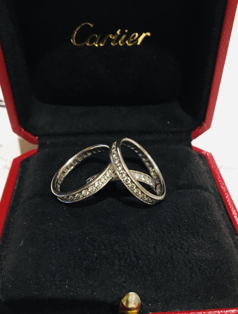 Cartier wedding band discount box