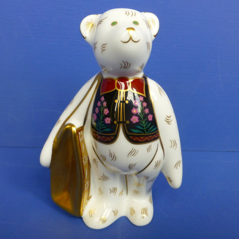 Royal Crown Derby Miniature Teddy Bear - Mulberry Hall Shopper