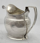 Georgian, George III, Silver Cream Jug. London 1802 Alexander Field. 4.3 troy ounces.