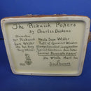 Royal Doulton Charles Dickens Series Ware Relief Jug Pitcher - The Pickwick Papers