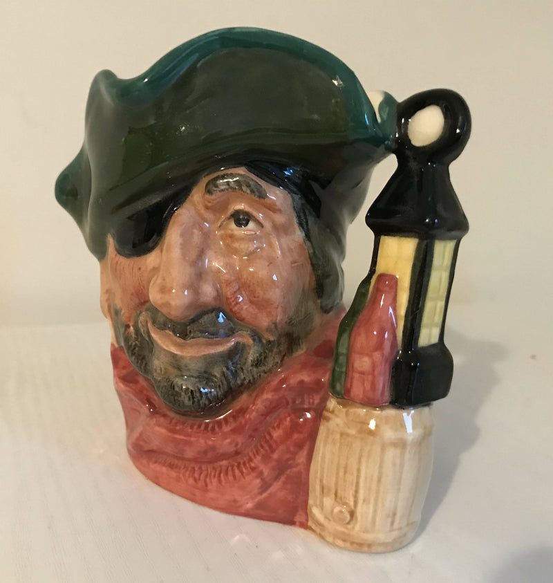 Royal Doulton Smuggler character jug. Small version. D6619.