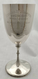 Indian Silver Regimental Trophy Cup for Hyderabad Rifle Association.  Peter Orr and Sons of Madras, circa 1887. 14.6 troy ounces.