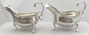 Georgian, George III, Pair of Silver Sauce Boats. London 1771 William Cattell. 9 troy ounces.