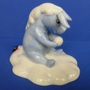 Royal Doulton Winnie The Pooh Figurine - Eeyore Made A Wintery Wish WP44