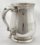 Georgian, George III, silver mug. London 1771 Thomas Wallis I. 6 troy ounces.