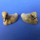 Beswick Pair of Cygnets - Cygnet (Facing Left) Model No 1686 & Cygnet (Facing Right) Model No 1687