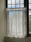 Scottish Madras By the Meter Polka Dot in Baby Pink 48” Wide to finish