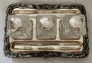 Georgian, George IV, Old Sheffield Plate Inkstand, circa 1820.