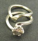 Jake: Diamond engagement/wedding ring combo