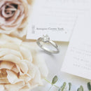 Platinum Certified 0.57ct Diamond Solitaire Ring