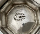 George V Octagonal Silver Caster. Birmingham 1924 Asprey & Co. Ltd. 6 troy ounces.