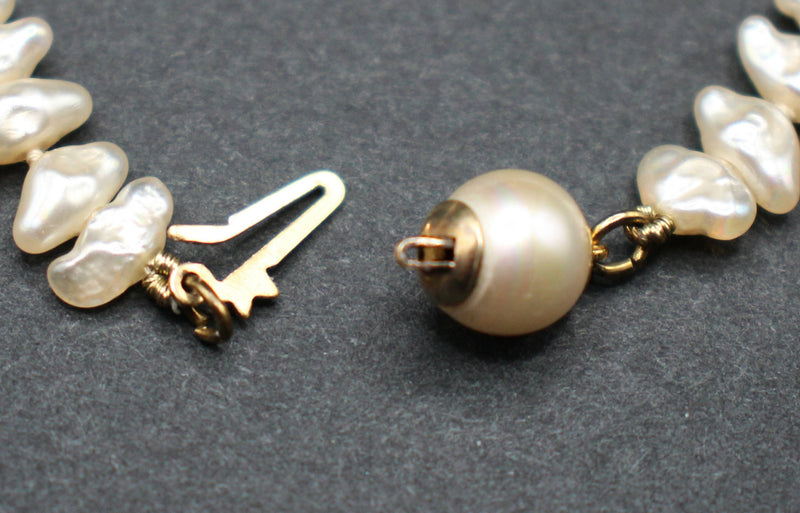 Freshwater pearl jewellery suite