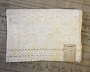 Copy of Cottage Roses Arts and Crafts original lace curtain panel new old stock 100”/35”