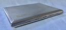 Asprey, George V, silver cigarette case. London 1933 Asprey & Co Ltd. 5.3 troy ounces.
