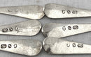 Georgian, George II, Six Silver Teaspoons. London 1793 Solomon Hougham. 2 troy ounces.