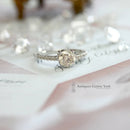 18ct White Gold Diamond Solitaire 1.15cts