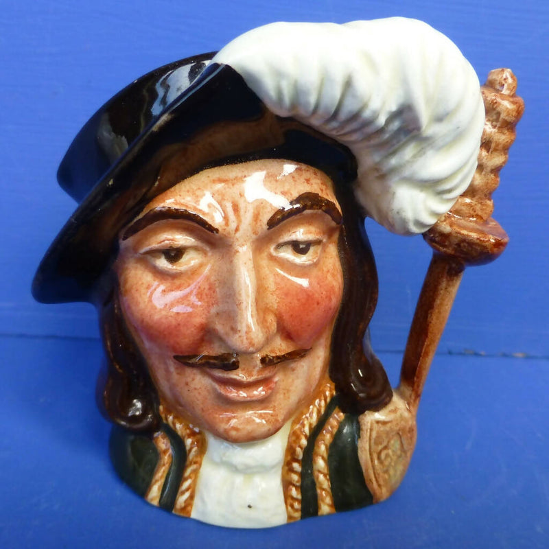 Royal Doulton Miniature Character Jug - The Three Musketeers - Athos D6509
