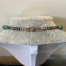 Tibetan turquoise and cornelian necklace