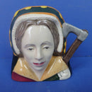 Royal Doulton Miniature Character Jug - Catherine Howard D6693