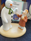 Coalport snowman figure Coalport Toothy grin figure Coalport snowman limited edition figurine