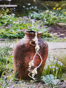 New Sterling Silver Station Necklace - Size 18